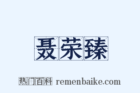 聂荣臻是什么意思的图片
